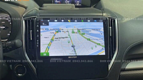Màn hình DVD Android liền camera 360 xe Subaru Forester 2020 - nay | Bravigo Ultimate (6G+128G)  